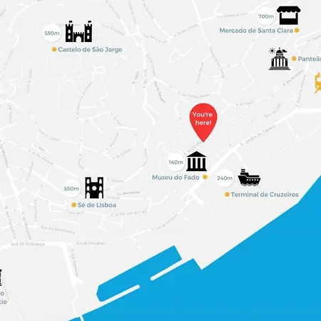 Διαμέρισμα Alfama Charming Lisboa